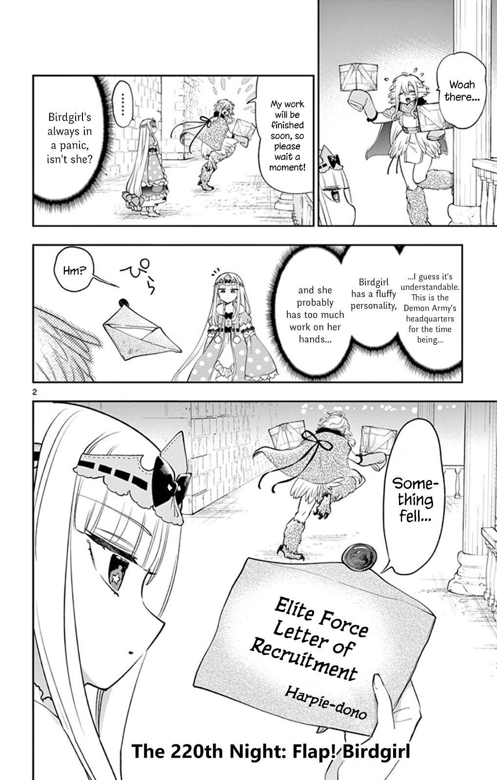 Sleepy Princess in the Demon Castle chapter 220 page 2