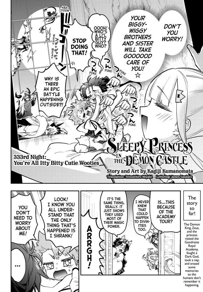 Sleepy Princess in the Demon Castle chapter 333 page 5