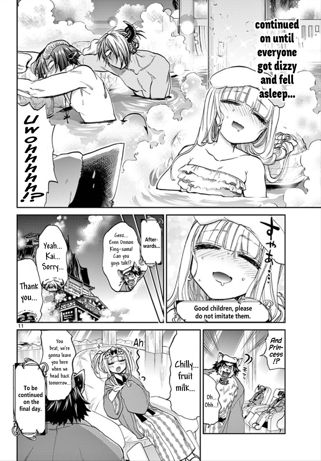 Sleepy Princess in the Demon Castle chapter 100 page 11