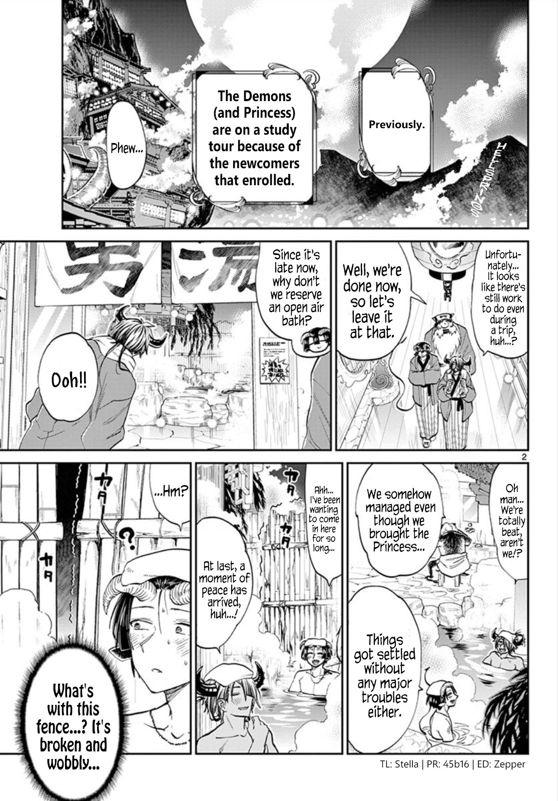 Sleepy Princess in the Demon Castle chapter 100 page 2