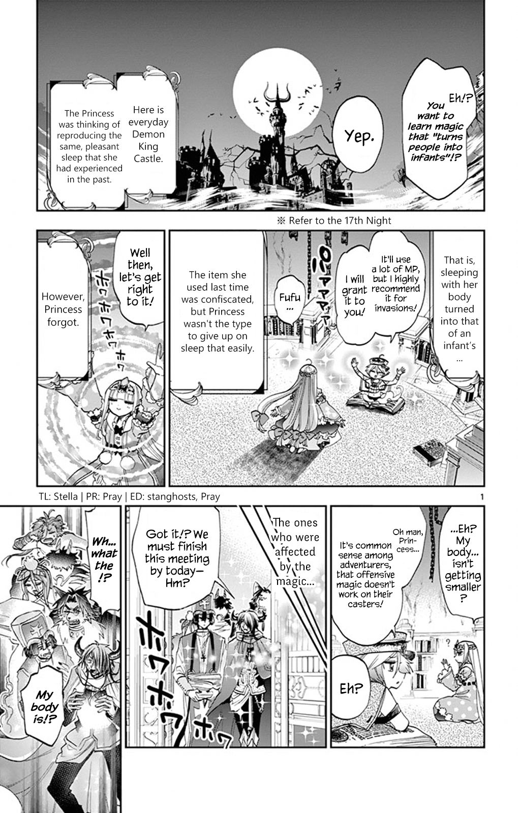 Sleepy Princess in the Demon Castle chapter 109 page 1