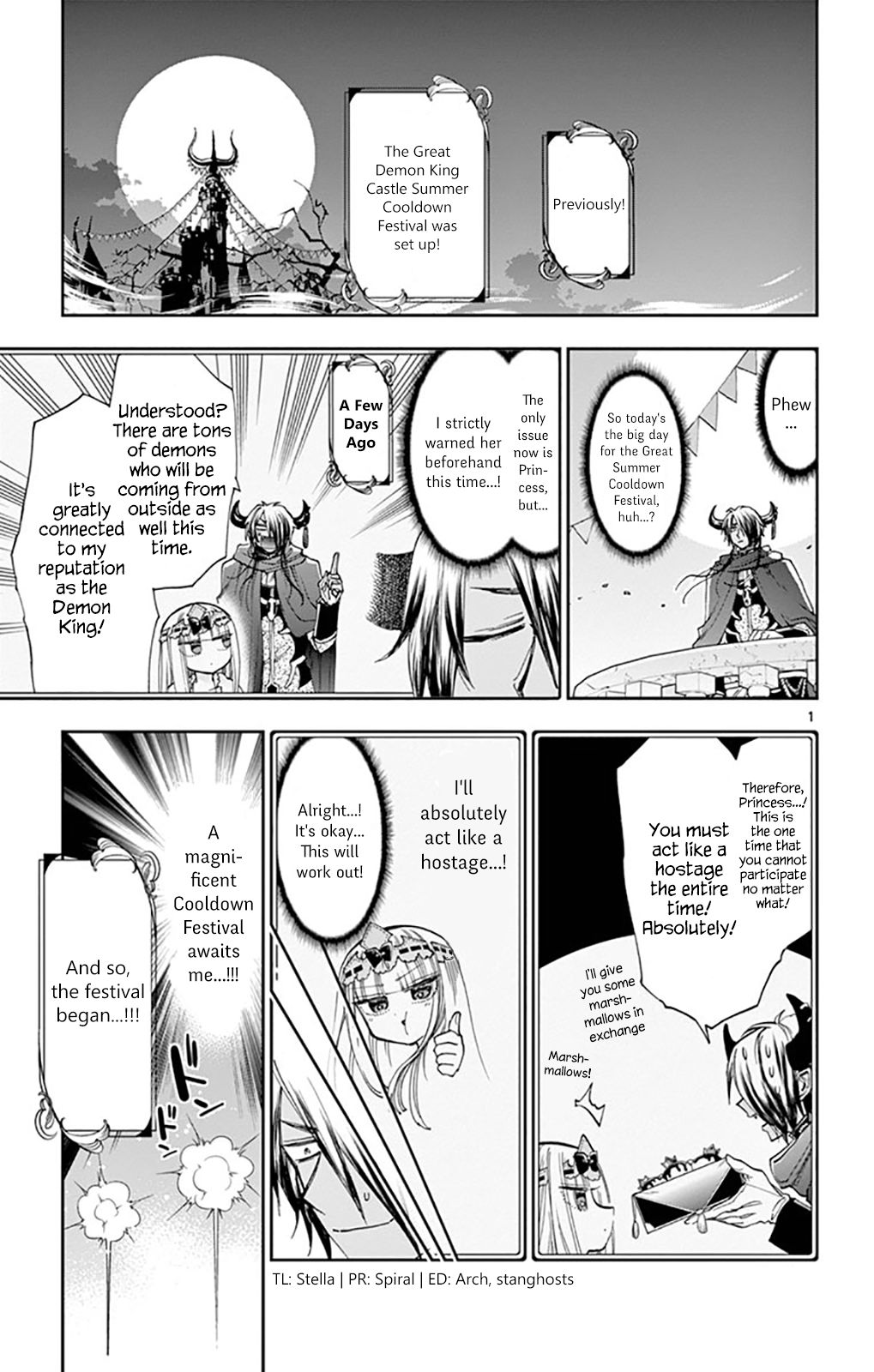 Sleepy Princess in the Demon Castle chapter 114 page 1