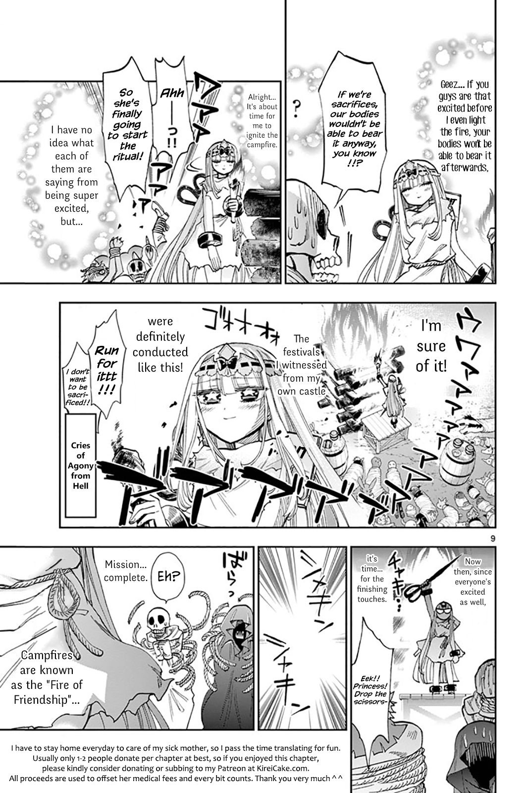 Sleepy Princess in the Demon Castle chapter 116 page 9