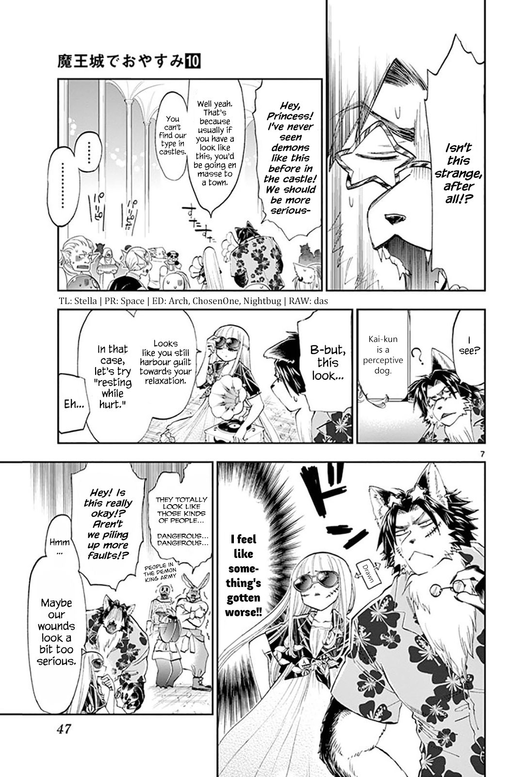 Sleepy Princess in the Demon Castle chapter 121 page 7