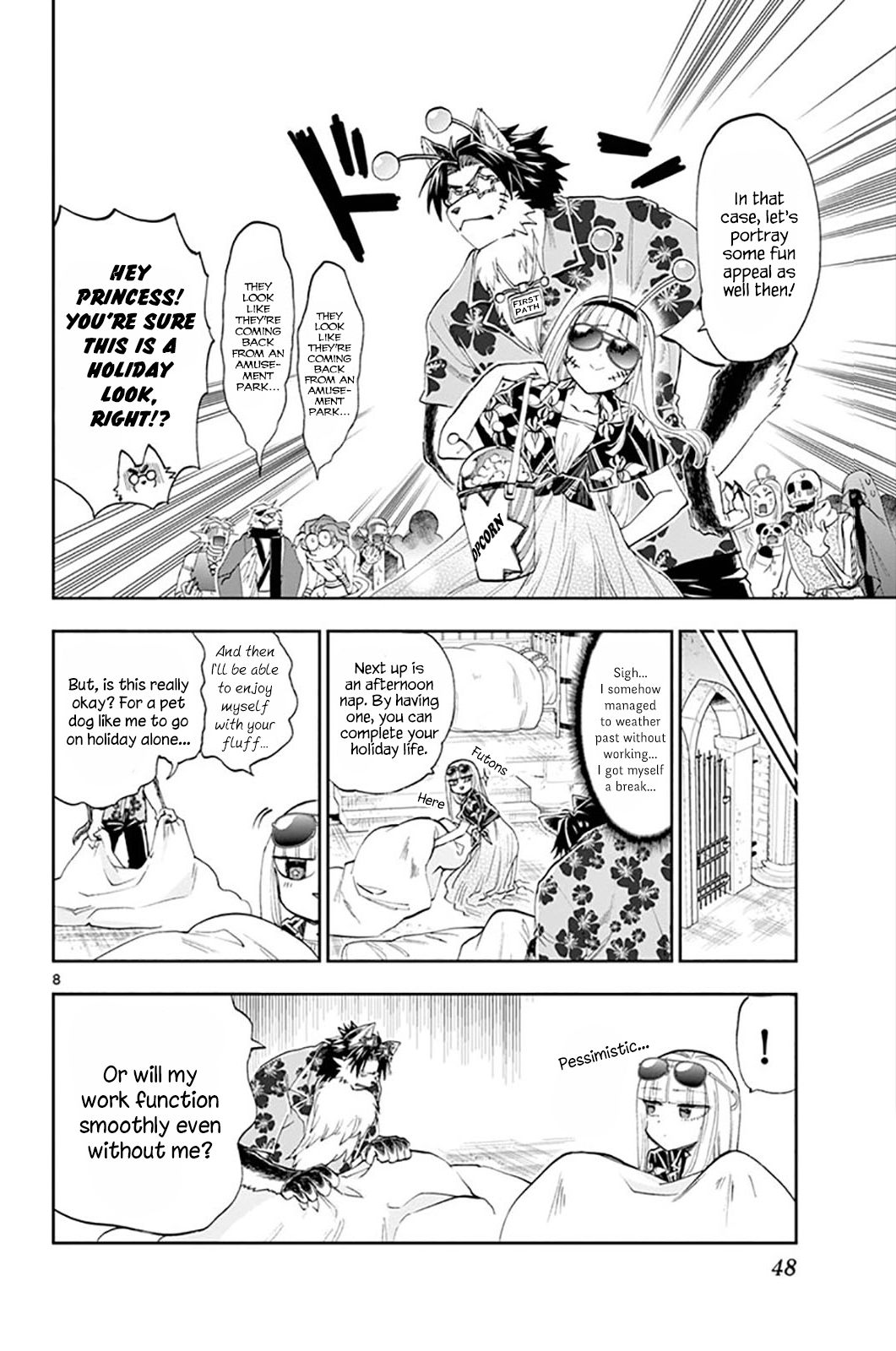 Sleepy Princess in the Demon Castle chapter 121 page 8