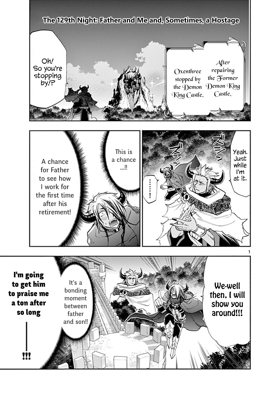 Sleepy Princess in the Demon Castle chapter 129 page 1