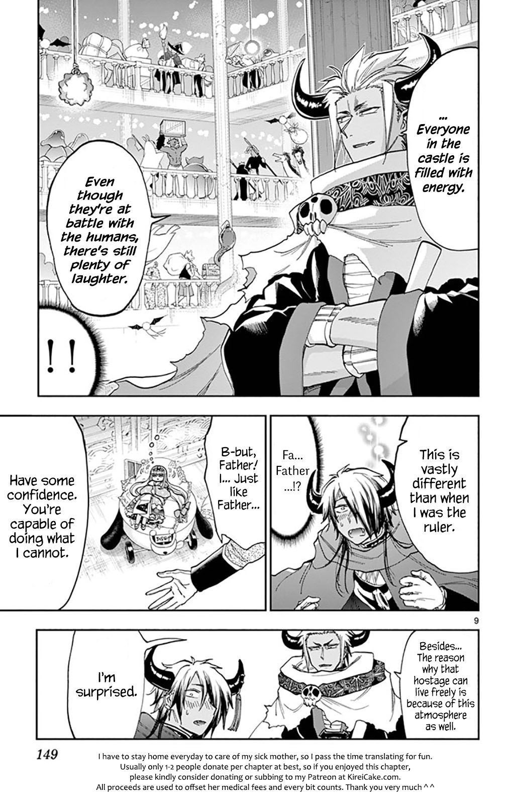 Sleepy Princess in the Demon Castle chapter 129 page 9