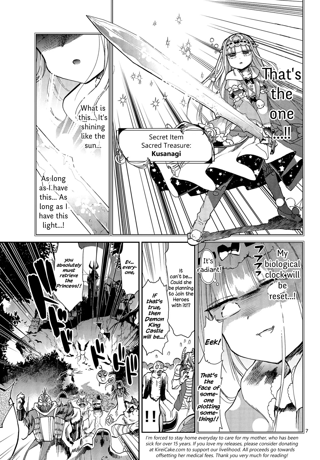 Sleepy Princess in the Demon Castle chapter 13 page 7