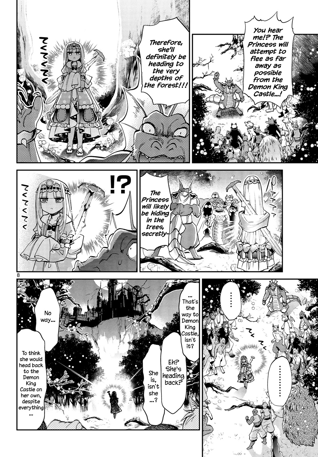 Sleepy Princess in the Demon Castle chapter 13 page 8