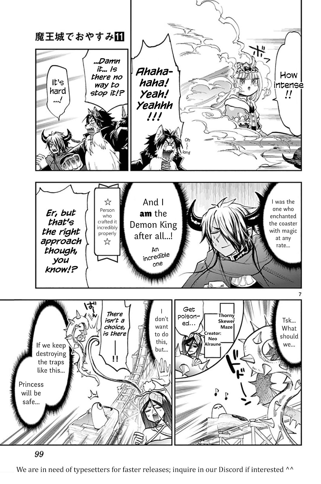 Sleepy Princess in the Demon Castle chapter 138 page 7