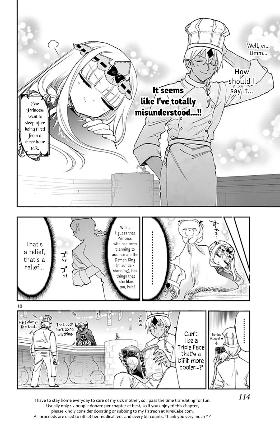 Sleepy Princess in the Demon Castle chapter 139 page 10