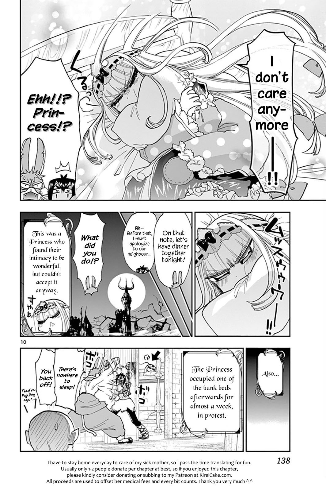 Sleepy Princess in the Demon Castle chapter 141 page 10