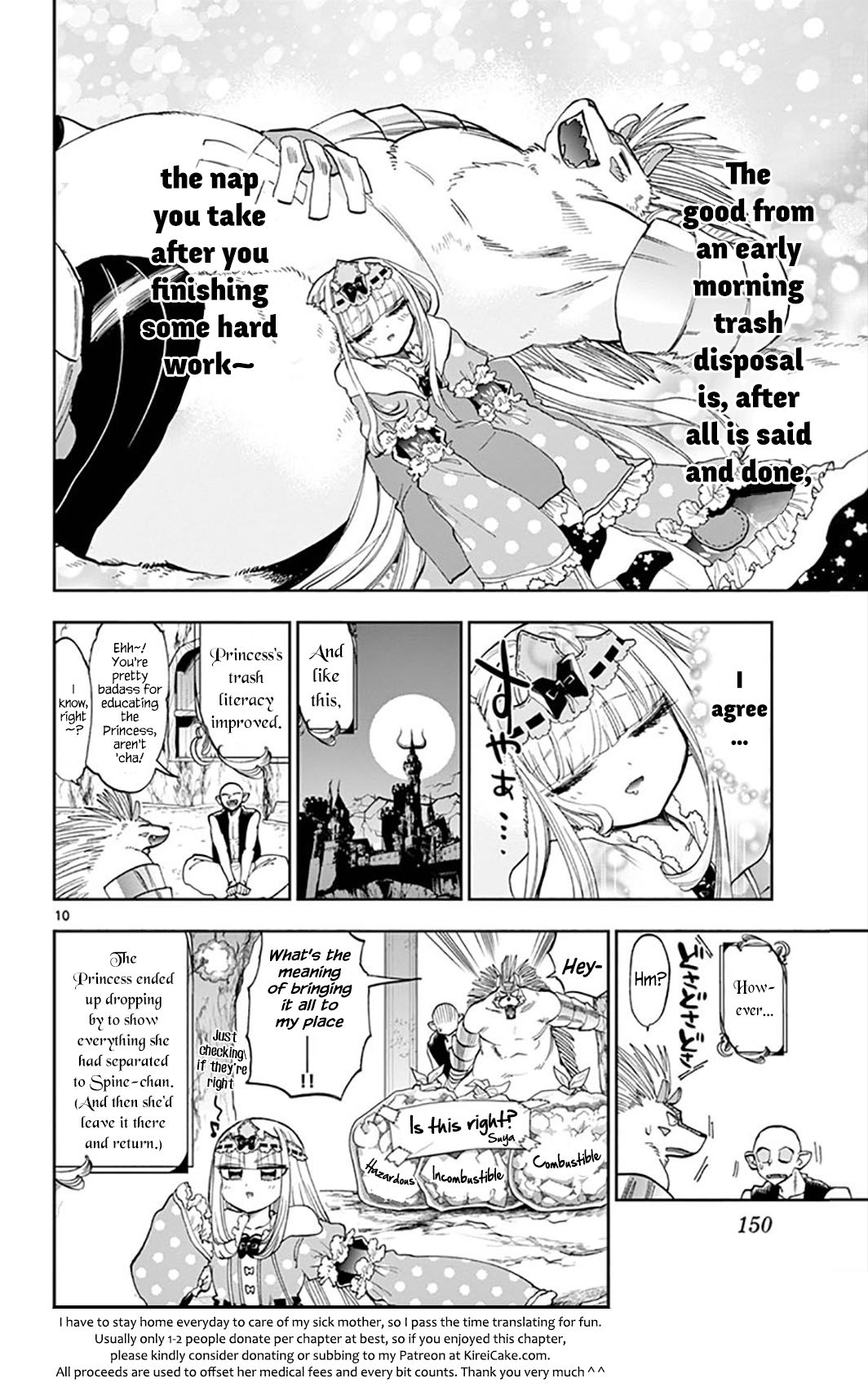 Sleepy Princess in the Demon Castle chapter 142 page 10