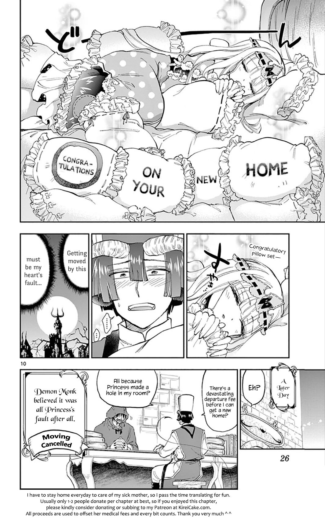 Sleepy Princess in the Demon Castle chapter 145 page 10