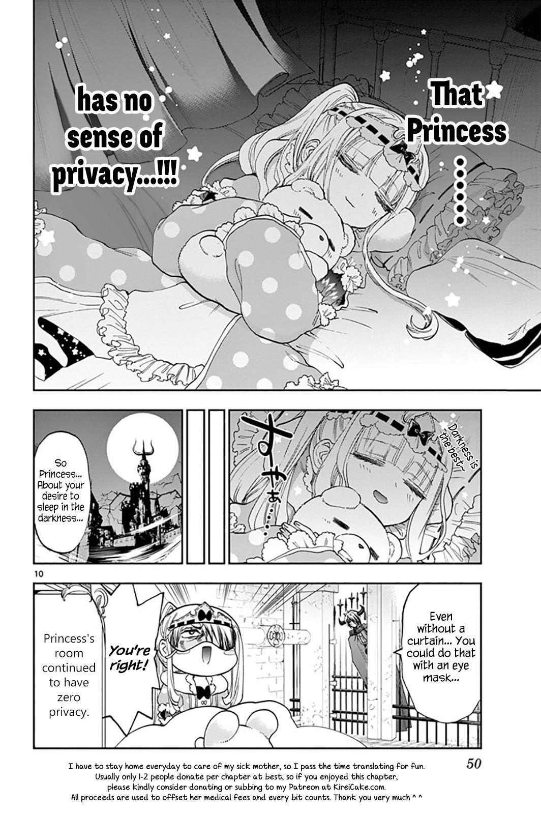 Sleepy Princess in the Demon Castle chapter 147 page 10