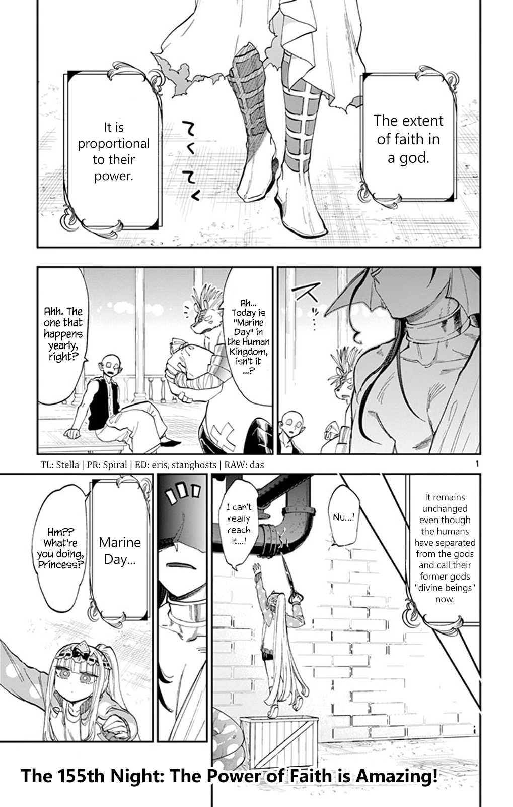 Sleepy Princess in the Demon Castle chapter 155 page 1