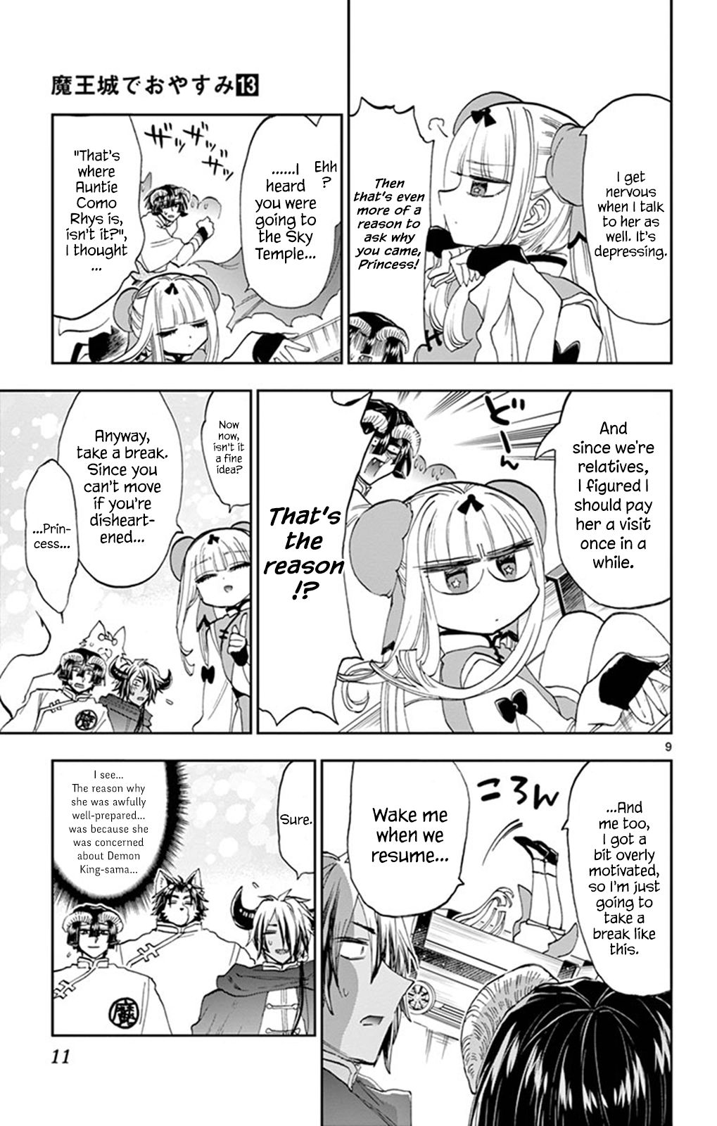 Sleepy Princess in the Demon Castle chapter 157 page 9