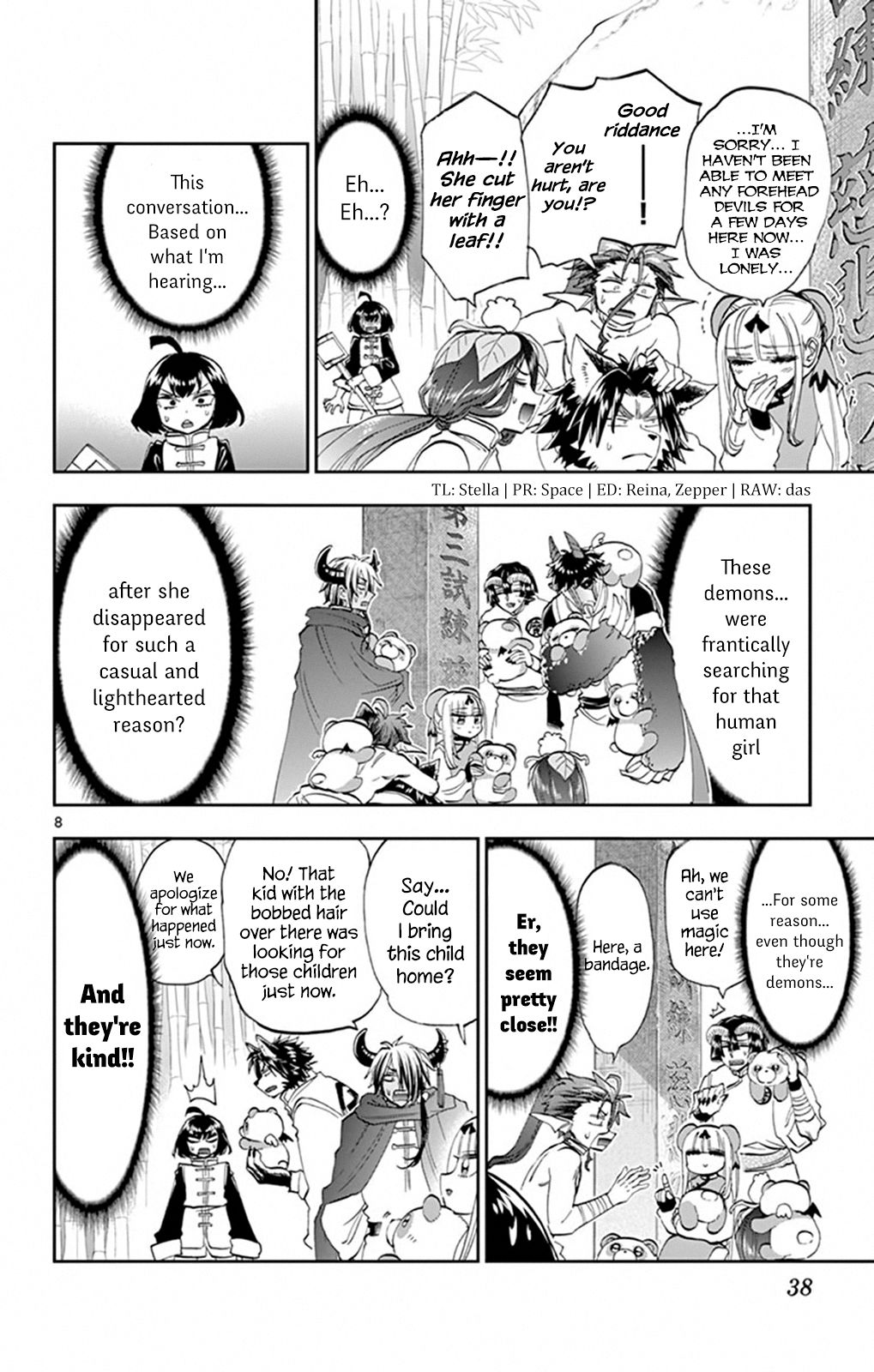 Sleepy Princess in the Demon Castle chapter 159 page 8