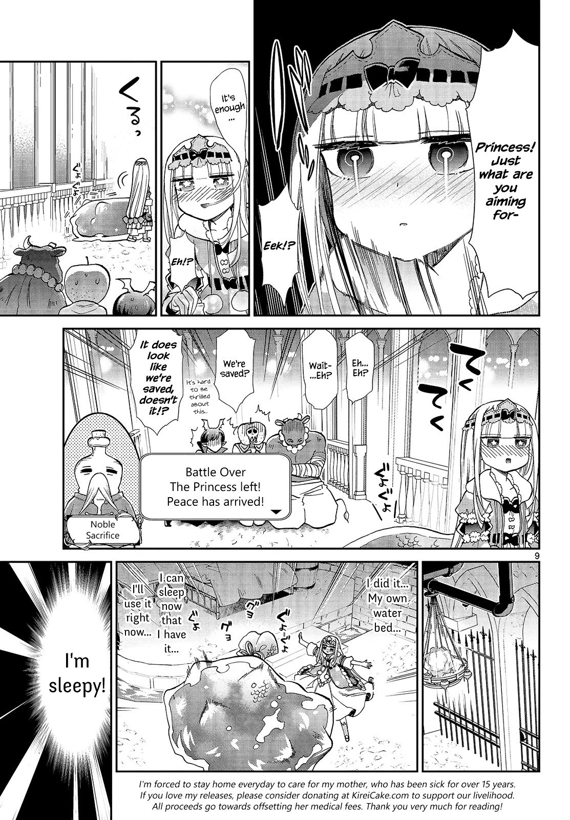 Sleepy Princess in the Demon Castle chapter 16 page 9