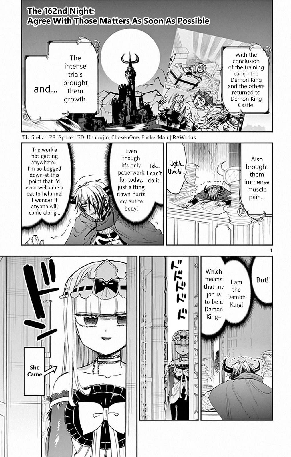 Sleepy Princess in the Demon Castle chapter 162 page 1