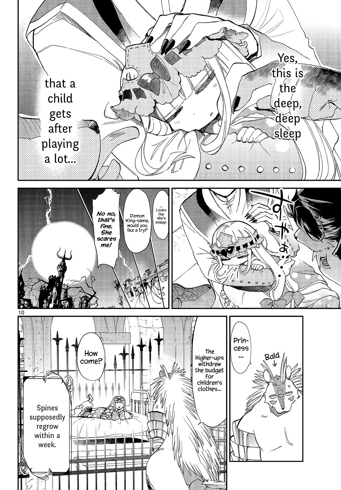 Sleepy Princess in the Demon Castle chapter 17 page 10