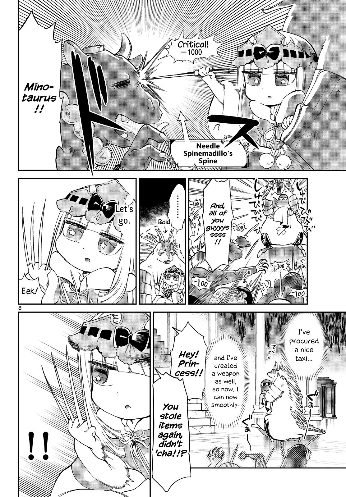 Sleepy Princess in the Demon Castle chapter 17 page 8