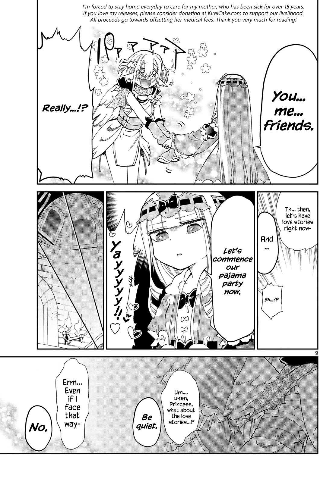 Sleepy Princess in the Demon Castle chapter 18 page 9