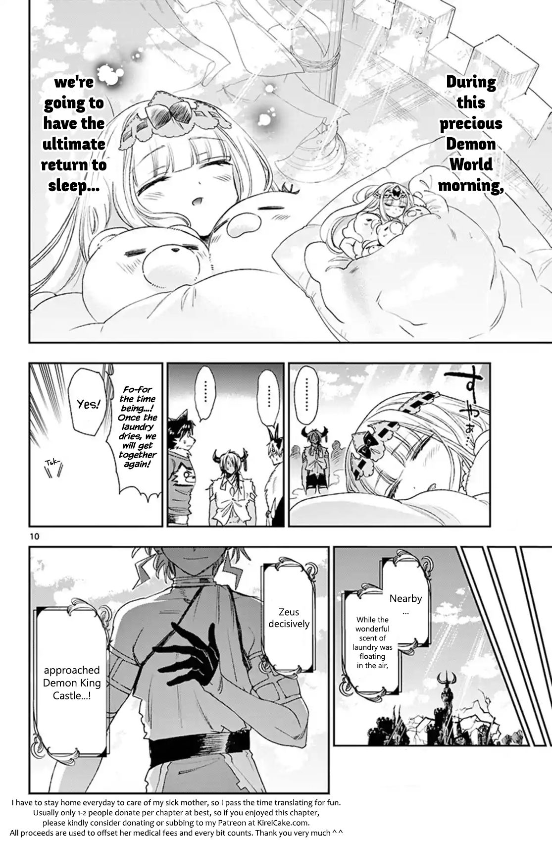 Sleepy Princess in the Demon Castle chapter 184 page 10