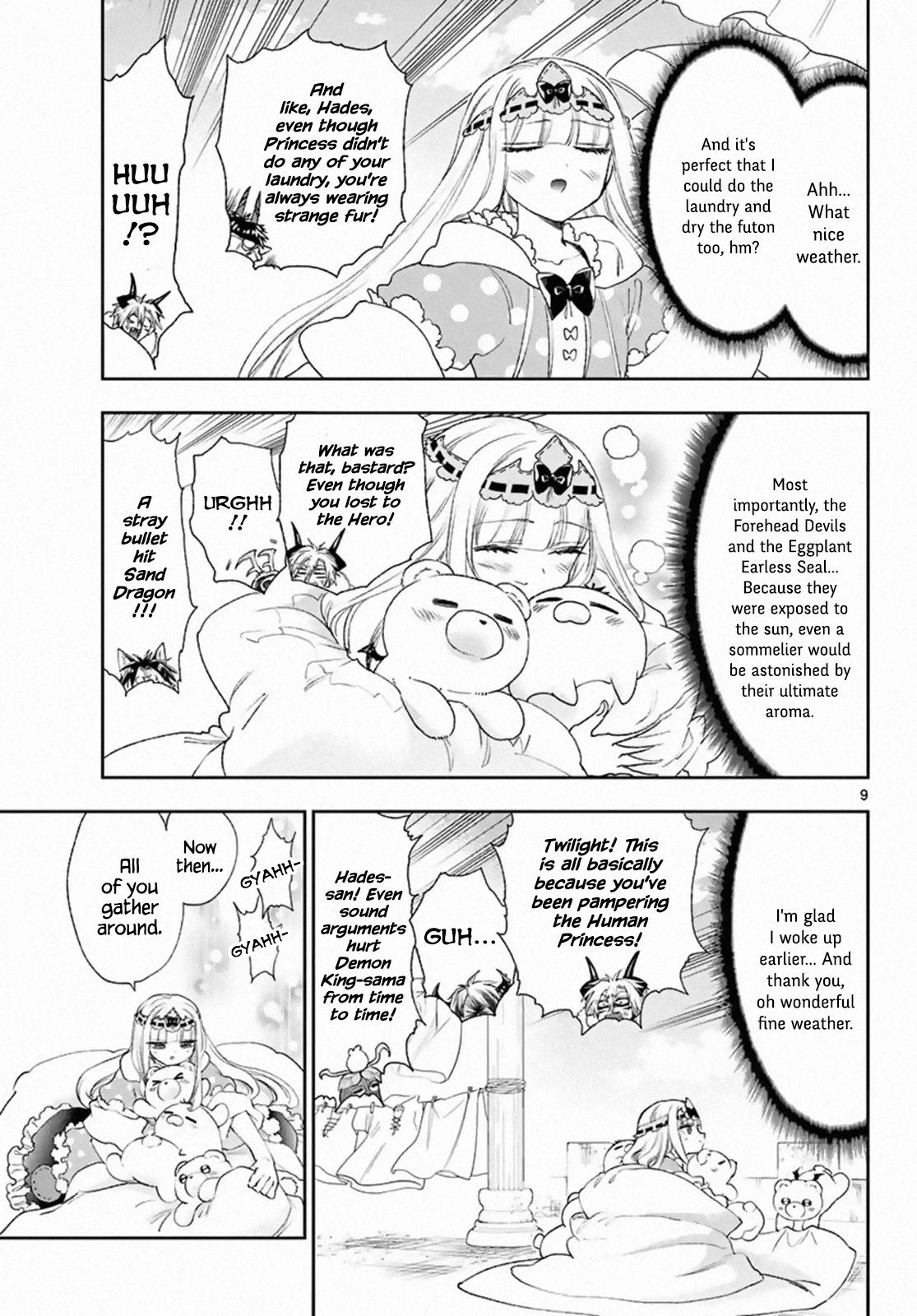 Sleepy Princess in the Demon Castle chapter 184 page 9