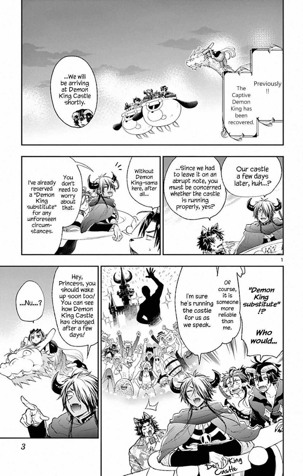 Sleepy Princess in the Demon Castle chapter 196 page 1