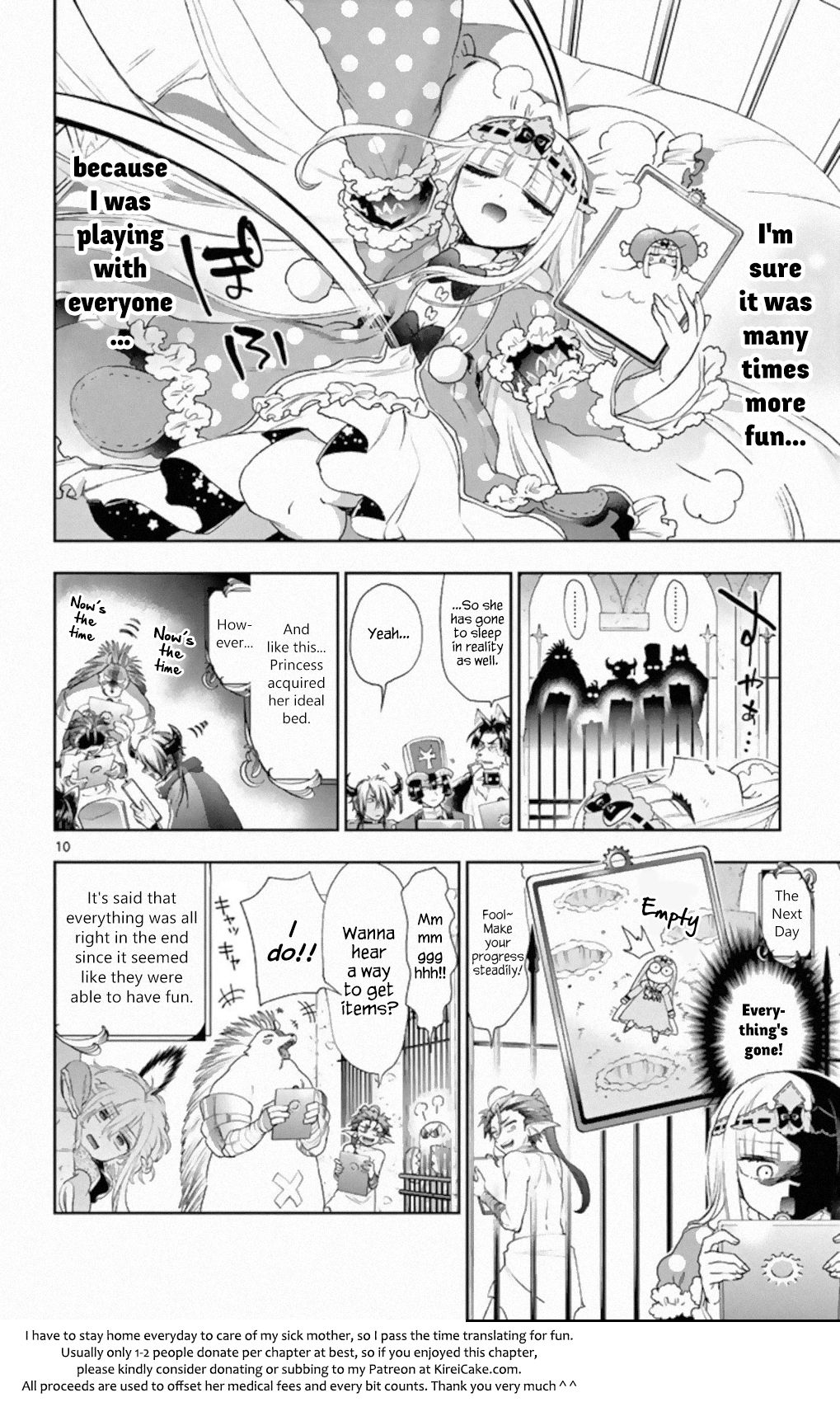 Sleepy Princess in the Demon Castle chapter 199 page 10