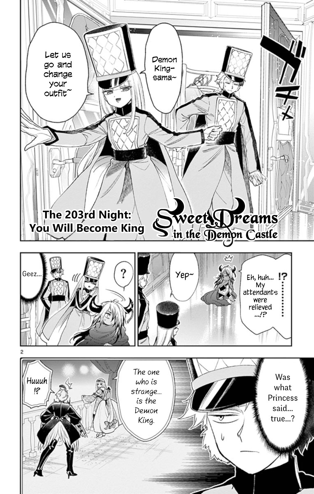 Sleepy Princess in the Demon Castle chapter 203 page 2