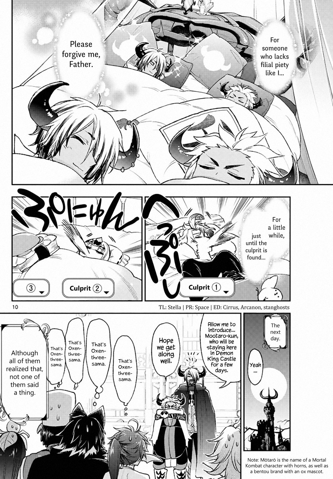 Sleepy Princess in the Demon Castle chapter 210 page 10