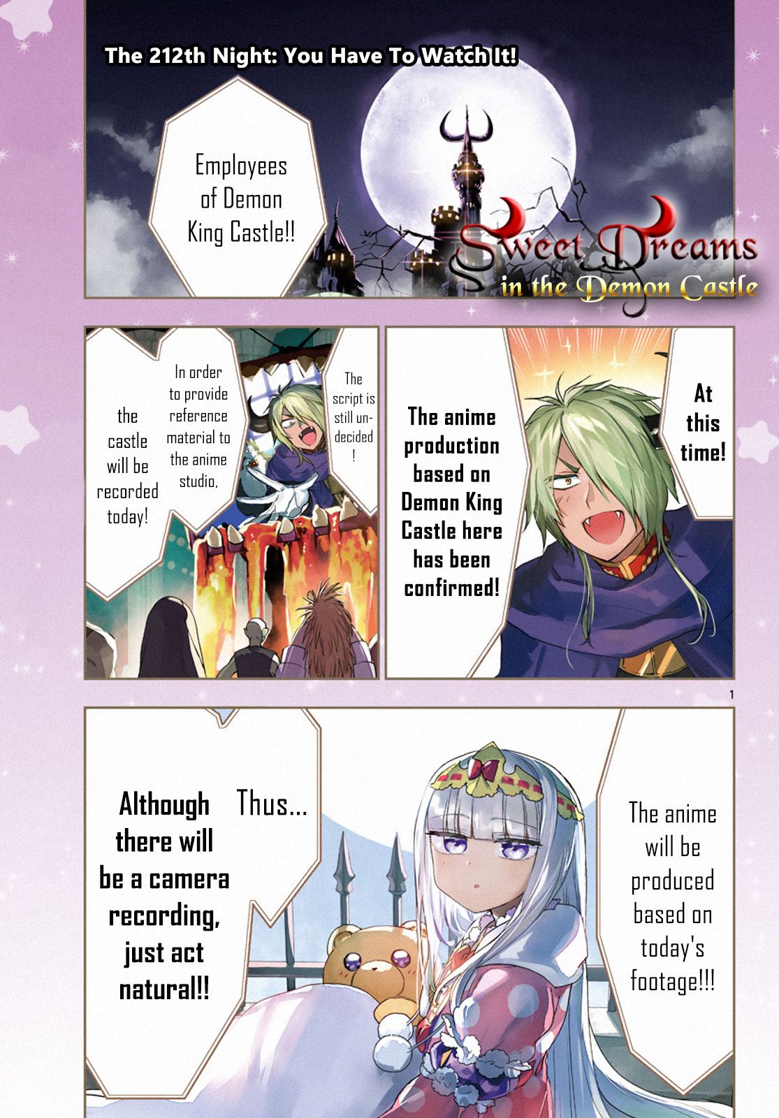 Sleepy Princess in the Demon Castle chapter 212 page 1