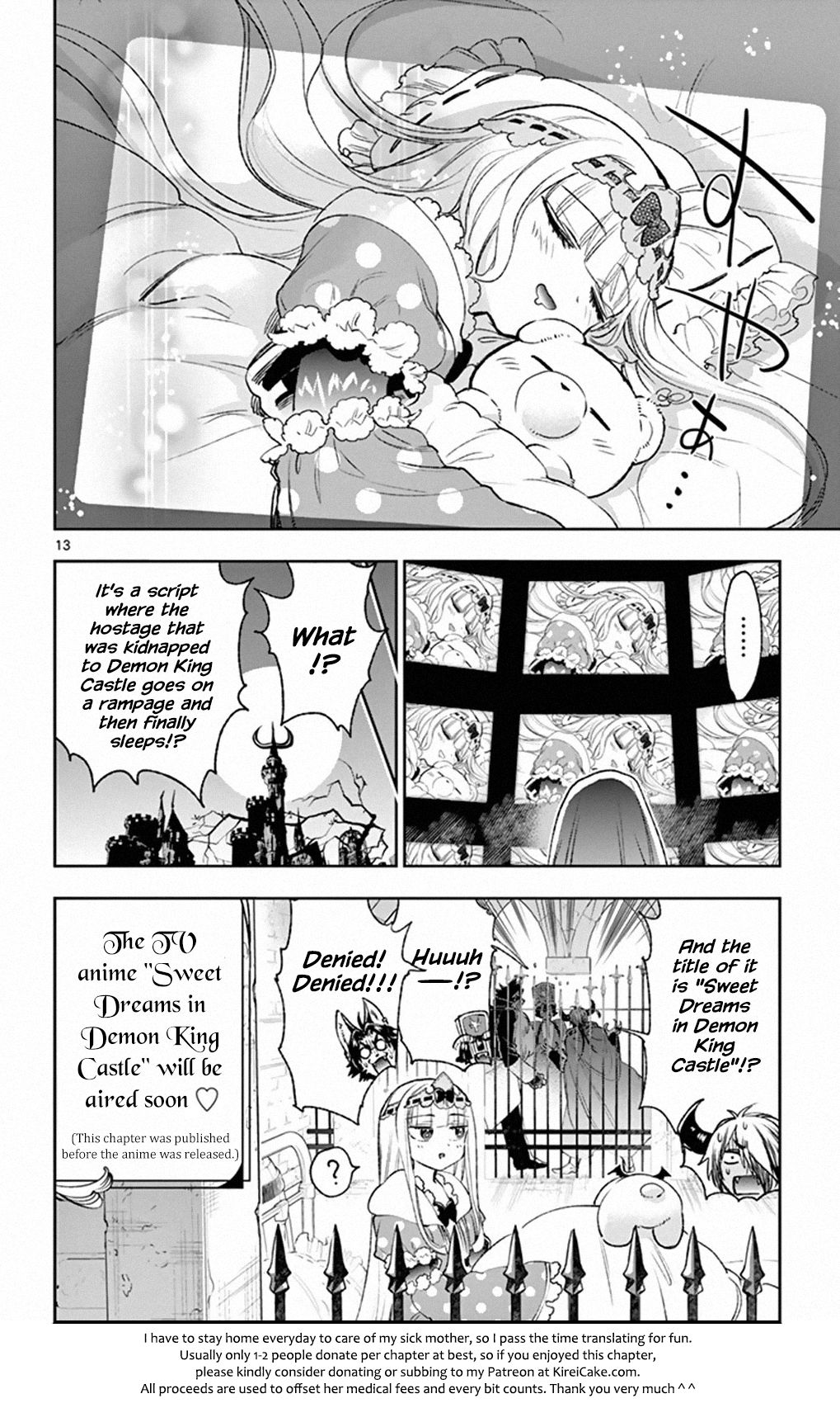 Sleepy Princess in the Demon Castle chapter 212 page 12