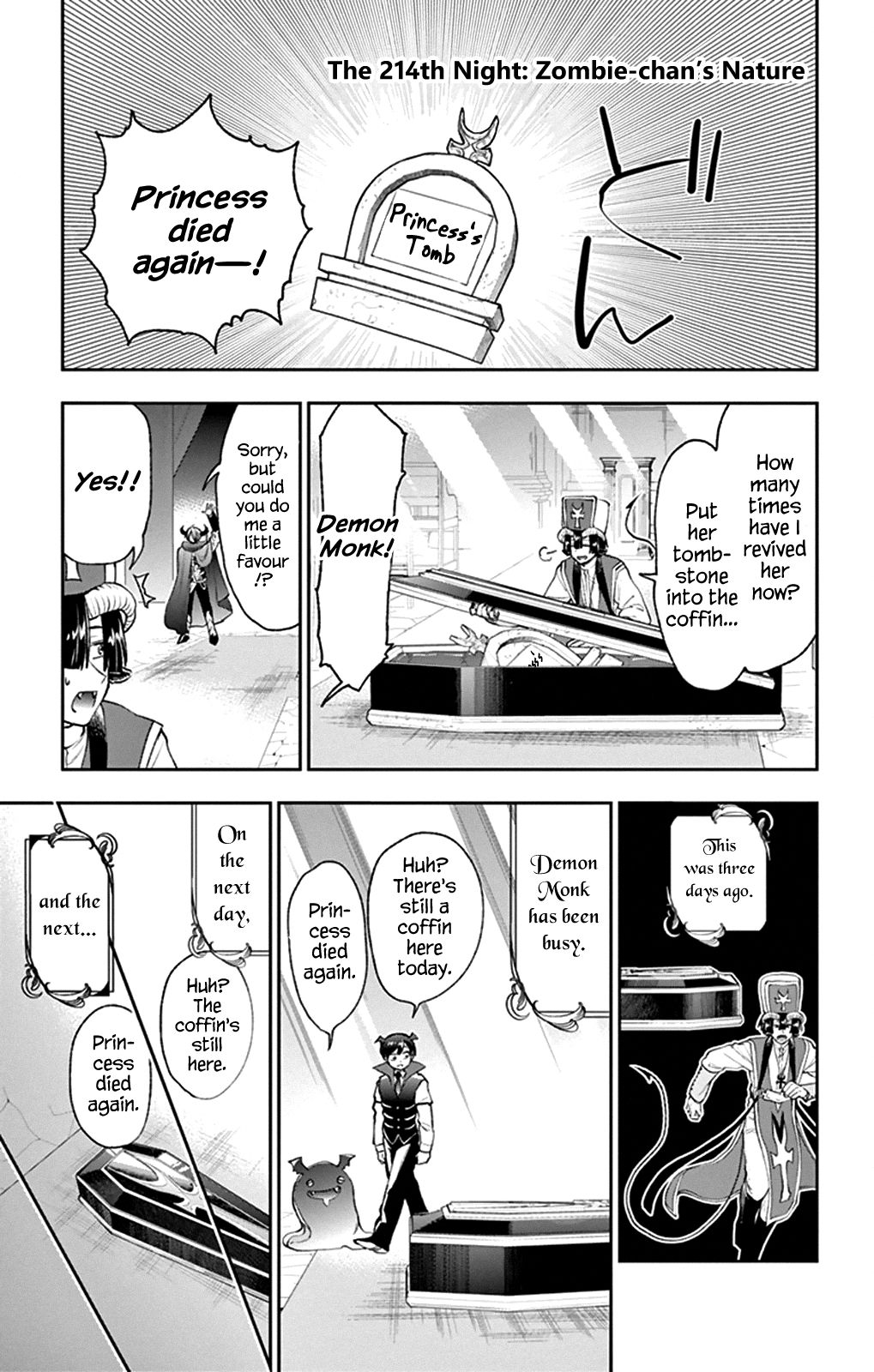 Sleepy Princess in the Demon Castle chapter 214 page 2