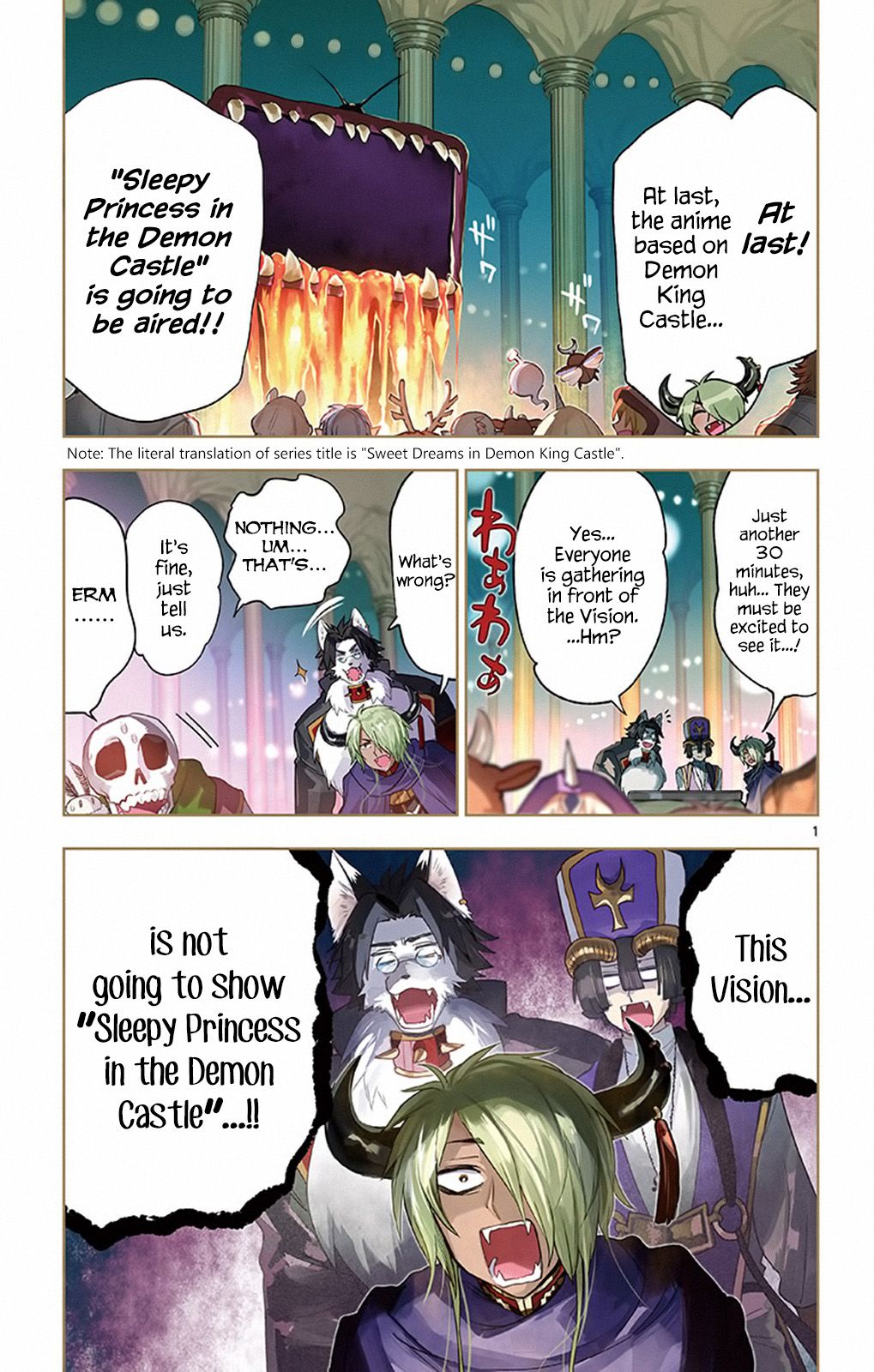 Sleepy Princess in the Demon Castle chapter 219 page 1