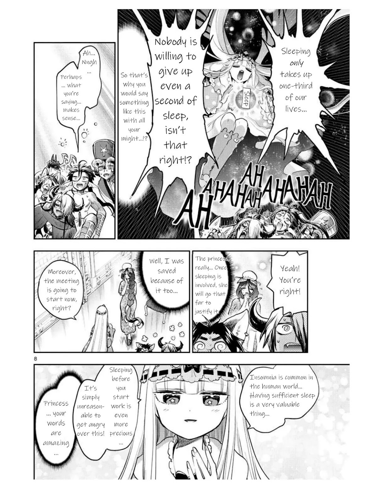 Sleepy Princess in the Demon Castle chapter 271 page 8