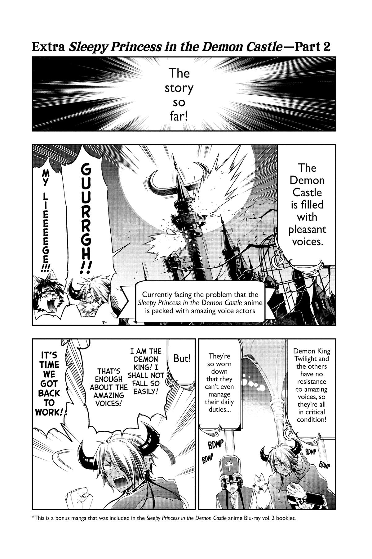 Sleepy Princess in the Demon Castle chapter 312.5 page 1