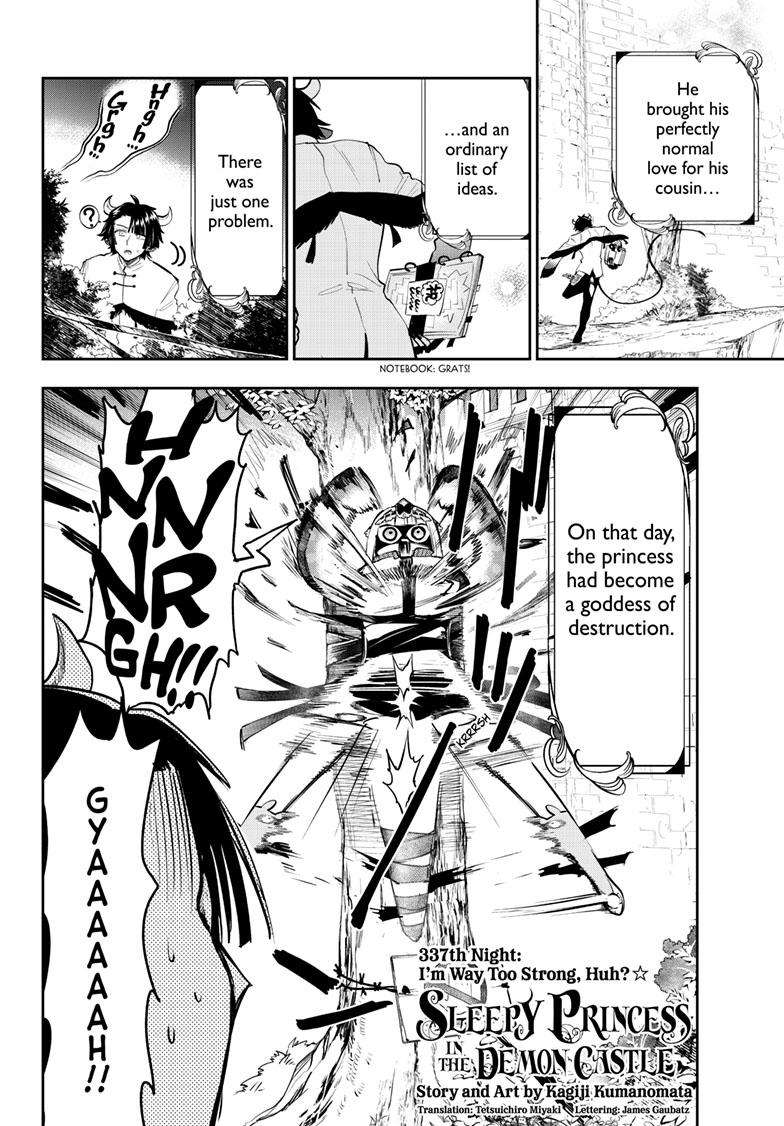 Sleepy Princess in the Demon Castle chapter 337 page 3