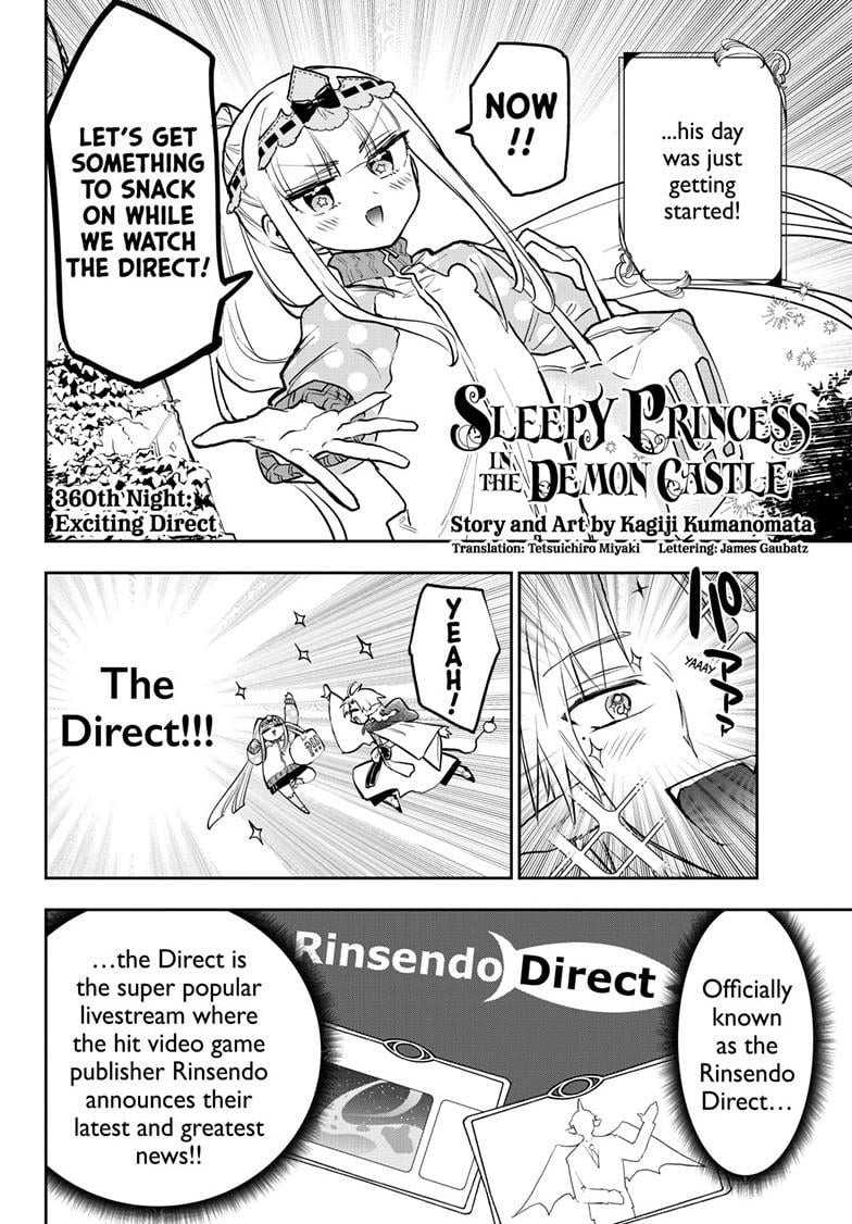 Sleepy Princess in the Demon Castle chapter 360 page 2