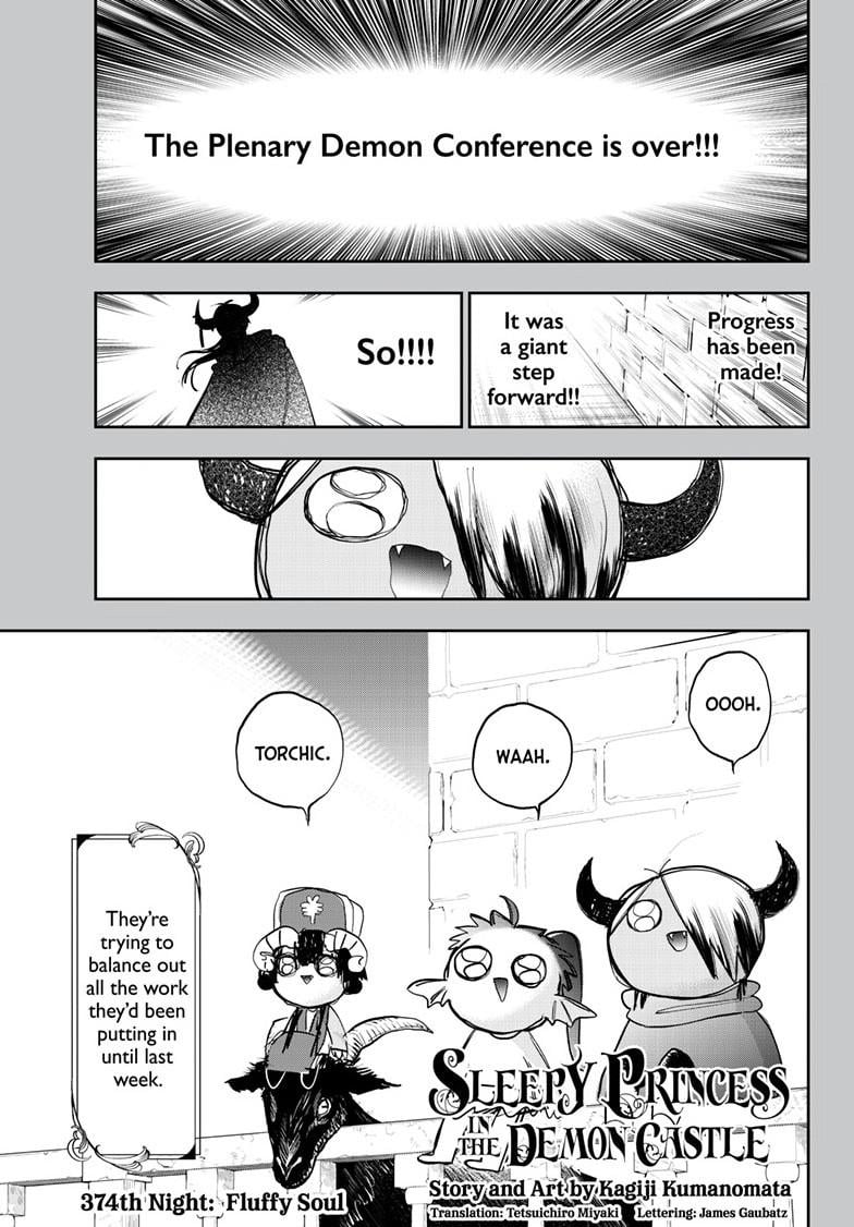 Sleepy Princess in the Demon Castle chapter 374 page 2