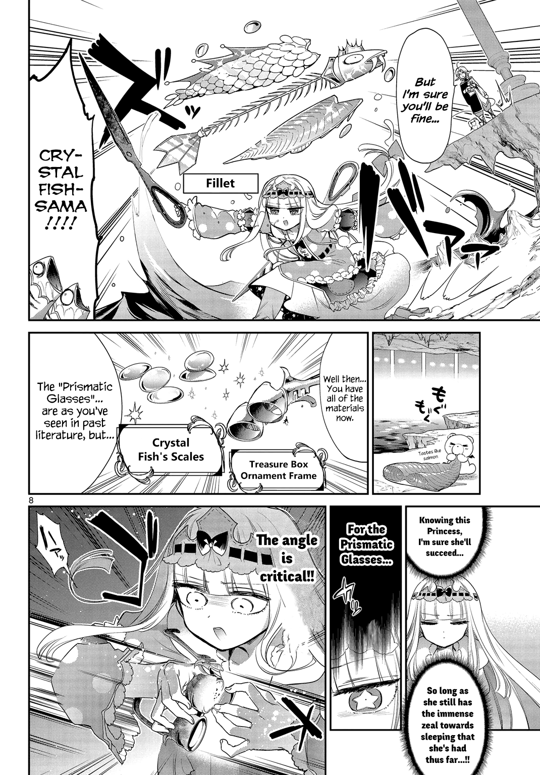 Sleepy Princess in the Demon Castle chapter 49 page 8