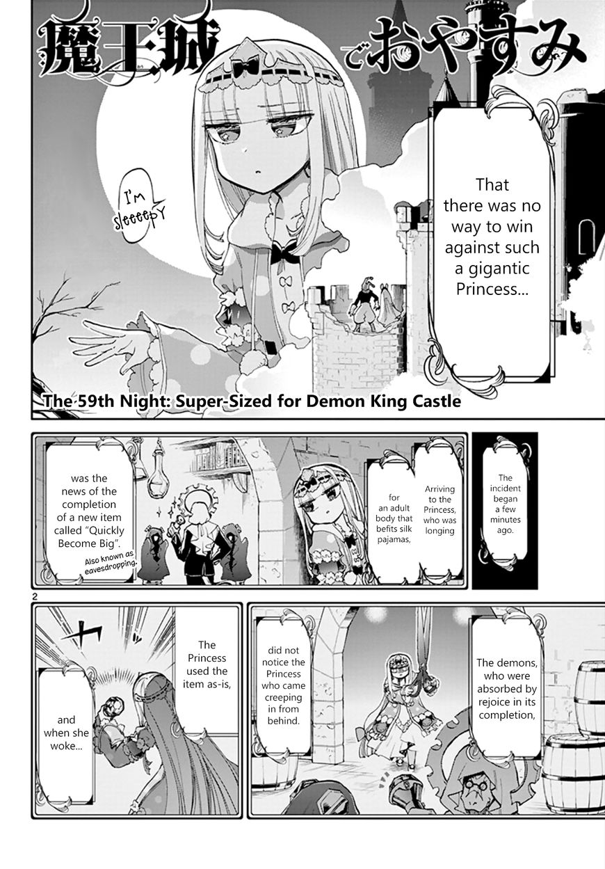 Sleepy Princess in the Demon Castle chapter 59 page 2