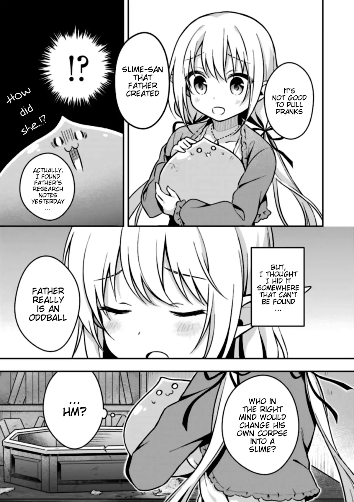 Slime Reincarnation. The Great Sage is Hugged by His Adopted Elf Daughter chapter 1 page 17