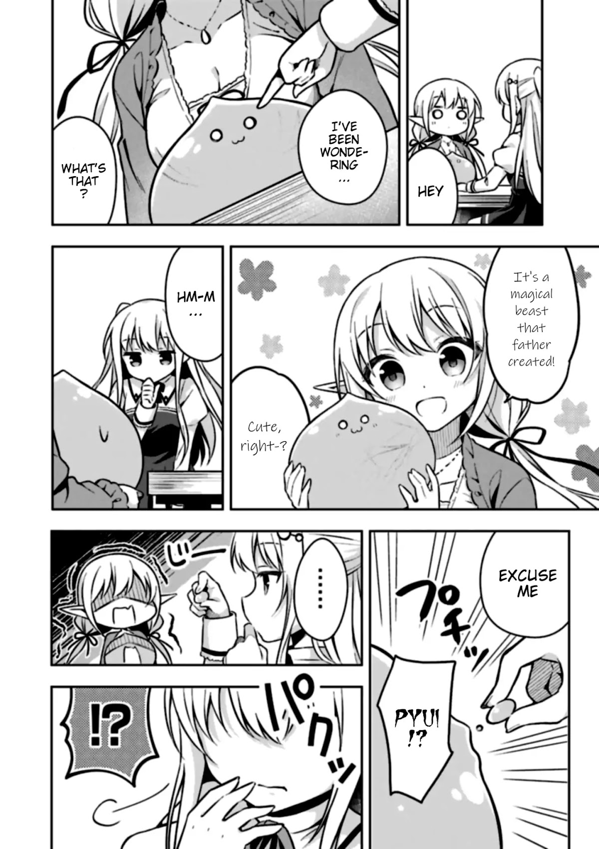 Slime Reincarnation. The Great Sage is Hugged by His Adopted Elf Daughter chapter 1 page 24