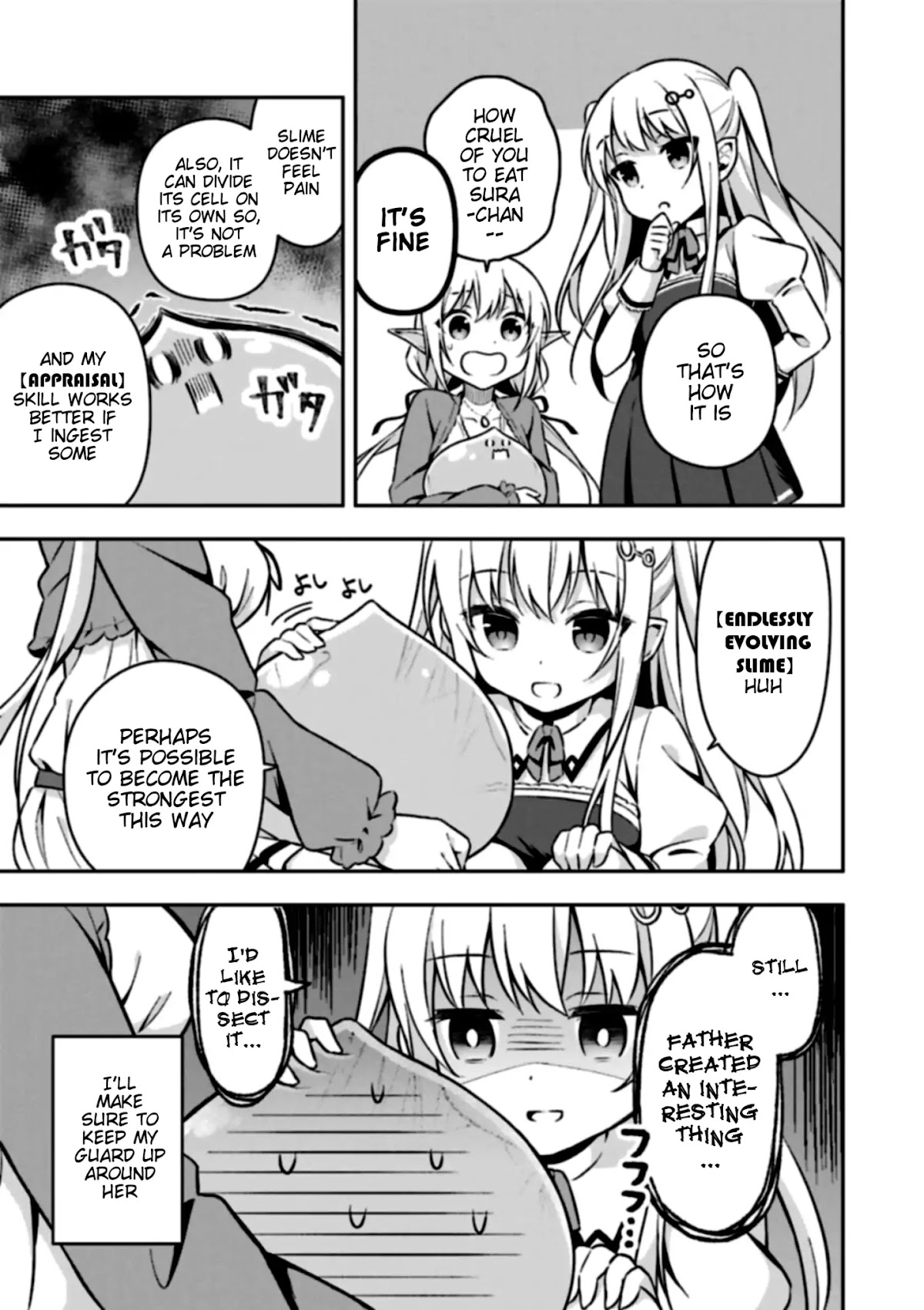 Slime Reincarnation. The Great Sage is Hugged by His Adopted Elf Daughter chapter 1 page 25