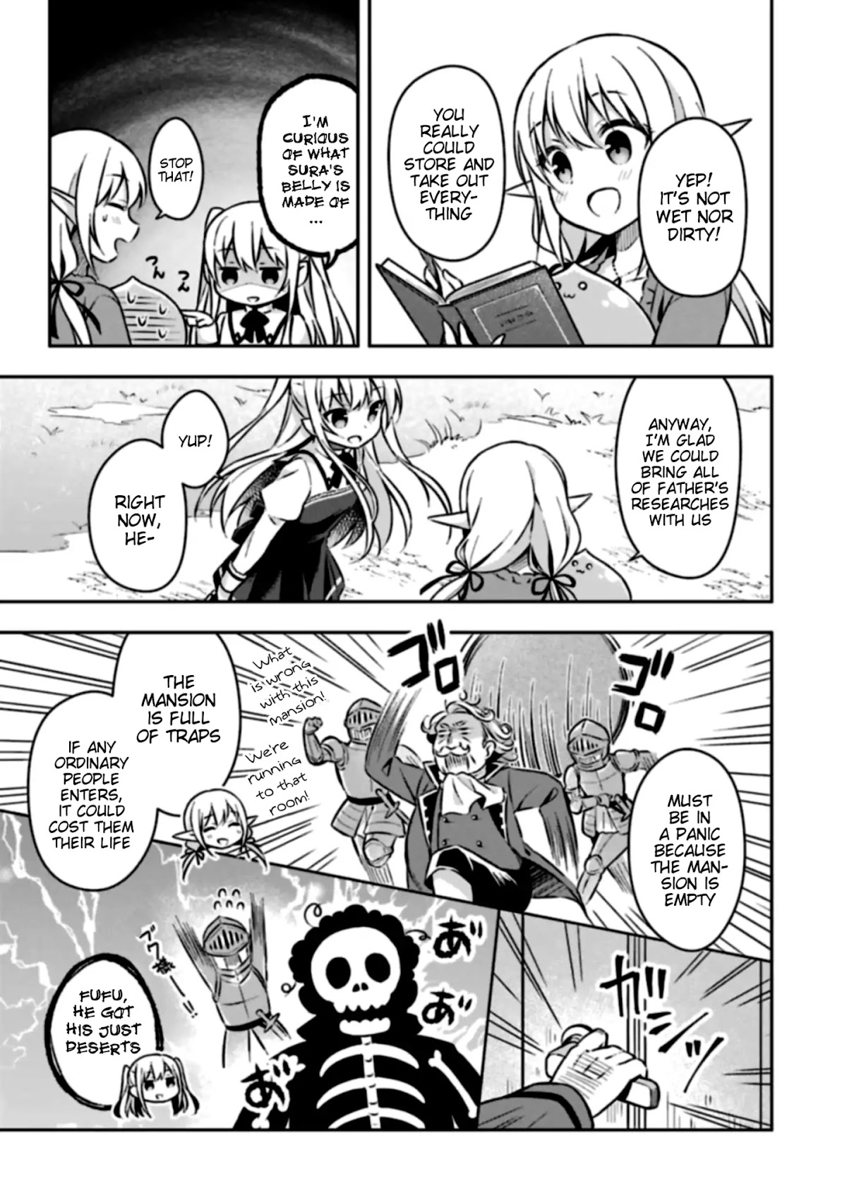 Slime Reincarnation. The Great Sage is Hugged by His Adopted Elf Daughter chapter 1 page 39