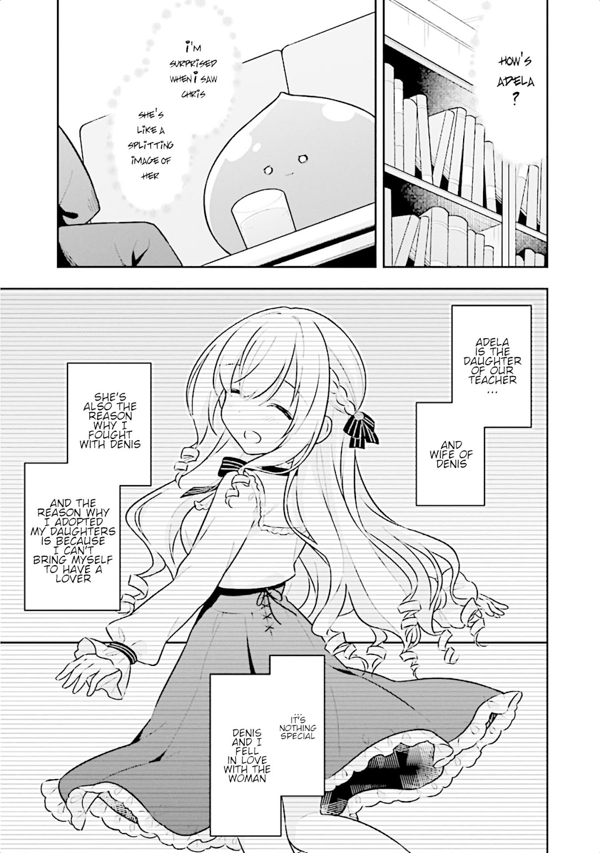 Slime Reincarnation. The Great Sage is Hugged by His Adopted Elf Daughter chapter 10 page 15