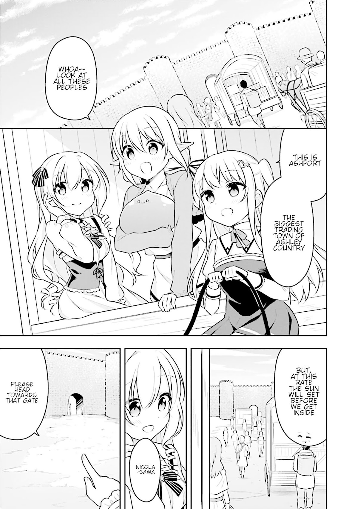 Slime Reincarnation. The Great Sage is Hugged by His Adopted Elf Daughter chapter 10 page 3